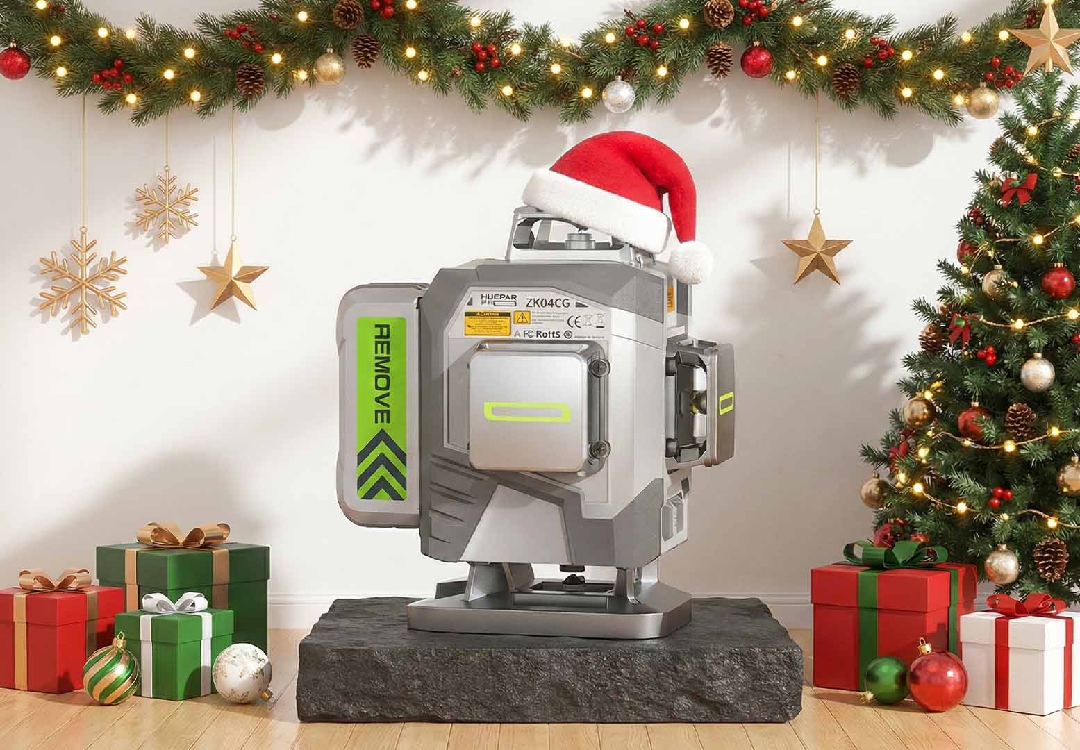 Huepar Pro ZK04CG Nivel Láser