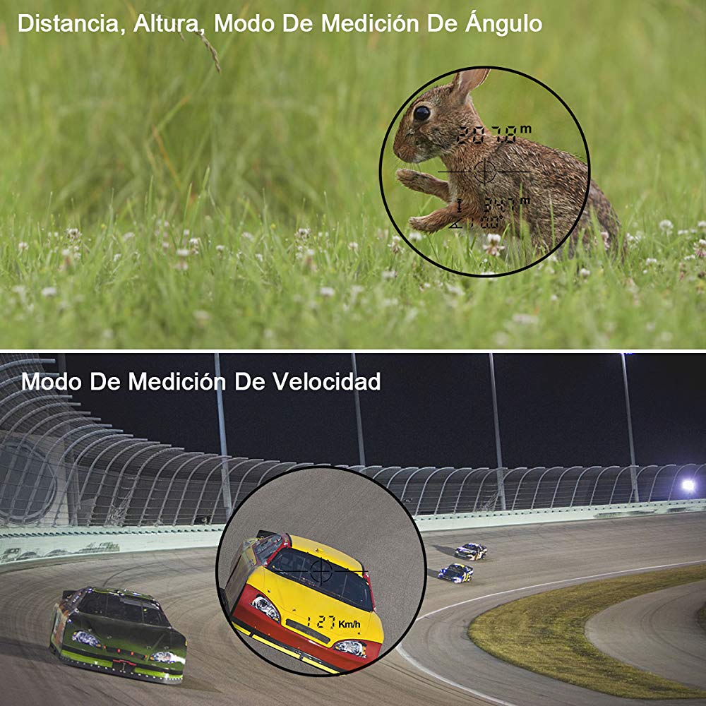 Huepar HLR1000 Pro - Telémetro de golf 1100 yardas HUEPAR ES - Nivel láser