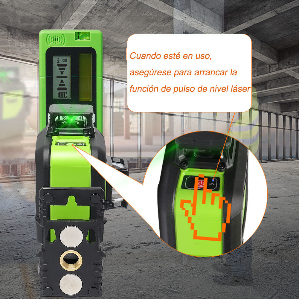 Huepar LR5RG - Detector láser para nivel láser de línea HUEPAR ES - Nivel láser