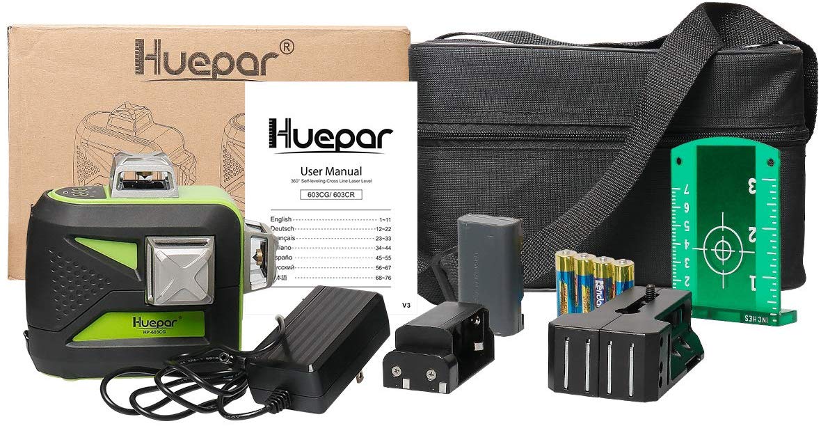 Huepar 603CG HUEPAR ES - Nivel láser