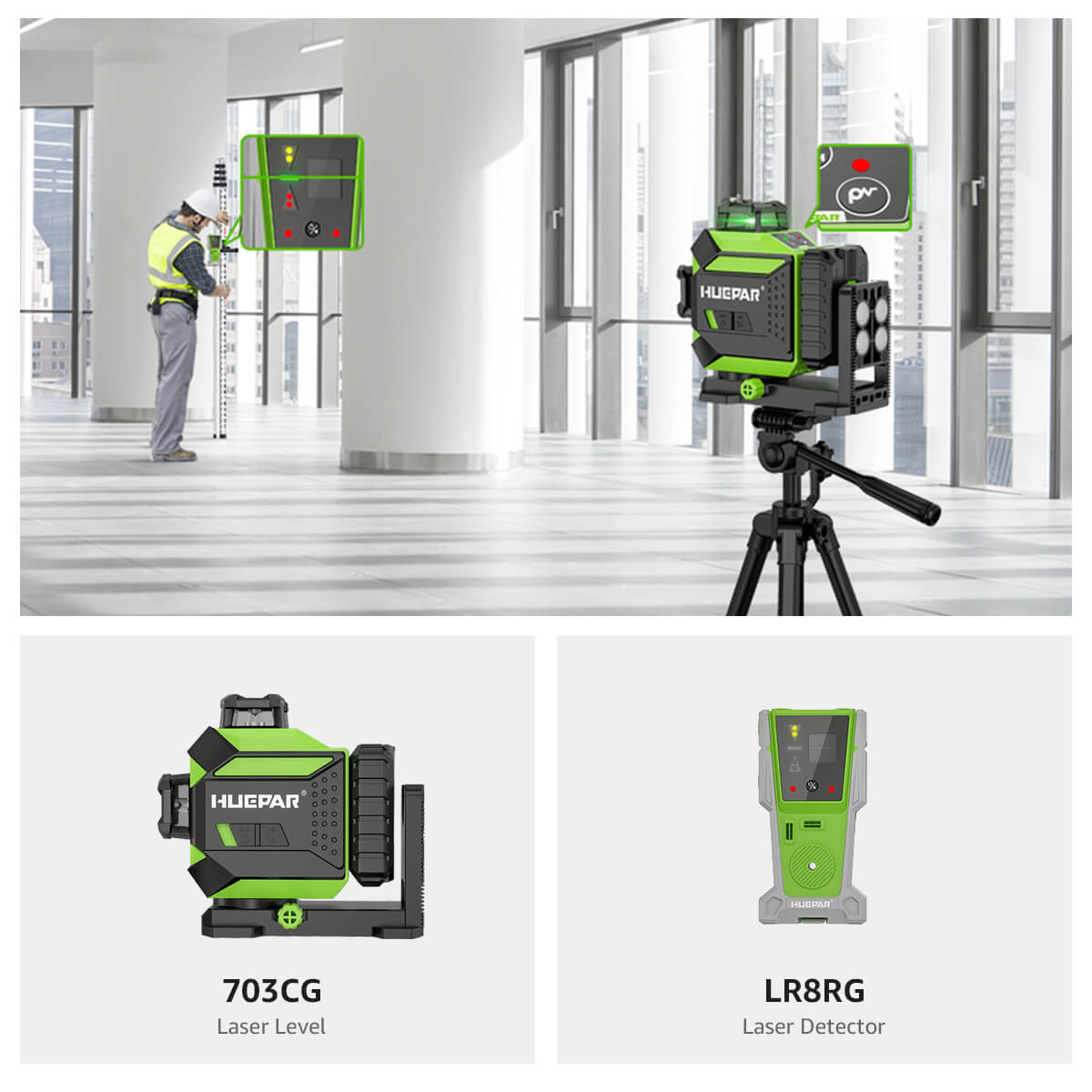 Huepar 703CG Kit de Inicio