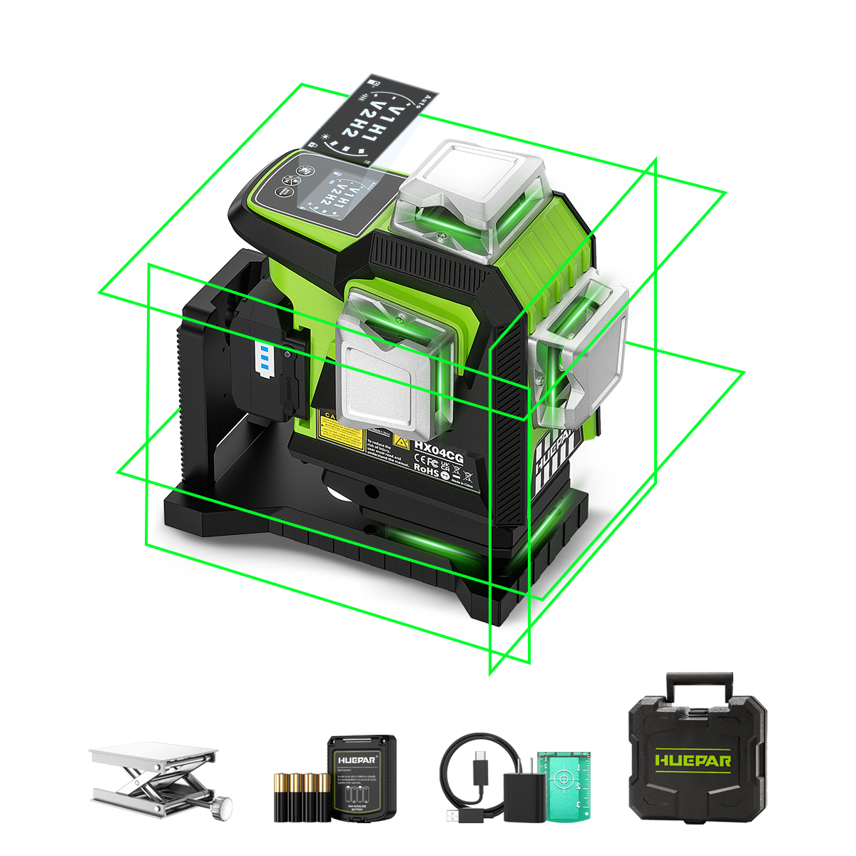 Huepar HX04CG Nivel láser