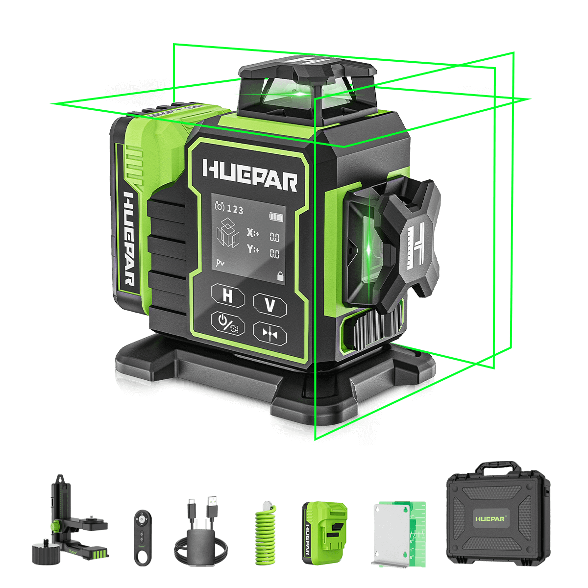 Huepar W03CG Nivel Láser